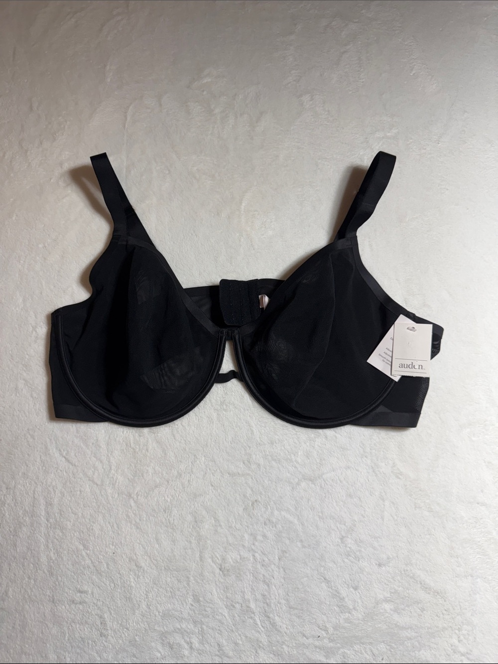 Auden Black Underwire Full Coverage Bra
